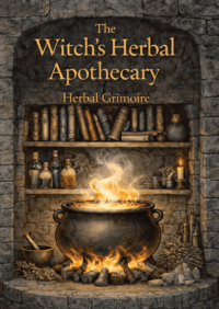 The Witch's Herbal Apothecary: Personal Grimoire by Sally Manders and Earl King — ISBN 978-1-944963-06-4