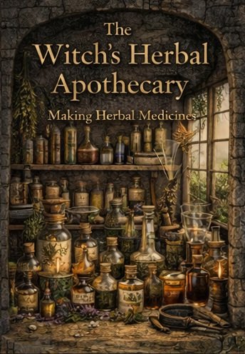 The Witch's Herbal Apothecary: Making Herbal Medicines by Sally Manders and Earl King — ISBN 978-1-944963-11-8